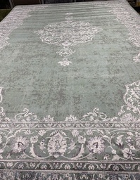 Savoy viskoosimatto vintage vihreä