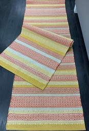 [DAISY70240KELTORANS] Orange puuvillamatto 70x240 cm