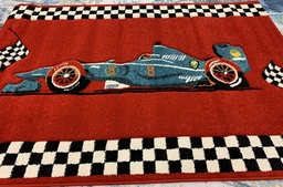 [AMI321120170PUNAINEN] Ferrari lastenmatto punainen