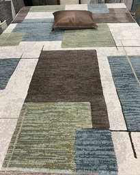 [634975250160230TURRUS] Plaza nukkamatto  vihreä-turkoosi