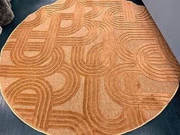 [9350491111H160TERRA] Tweed matto terracotta H-160 cm