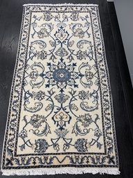 [14858625383076912LVSIN] Nain Kashmar käsinsolmittu 69x132 cm