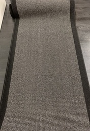 [DECCAMUSTA80RULLA] Ateena käytävämatto musta 80 cm rulla