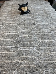 Serene Earth käsinsolmittu villamatto