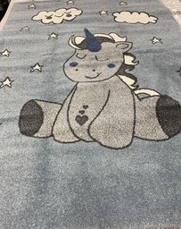 [KID102133190VSIN] Unicorn lastenmatto v.sininen