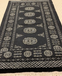 [147041287180119MUSTA] Bokhara 3 ply 80x119 cm musta