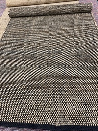 [SARKAMUSTANATUR] Hamppumatto musta-natur