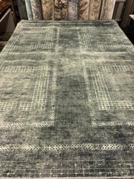 [VILLAGREENY160230VIHREÄ] Greeny sileäpintainen matto