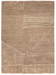 Landscape käsinsolmittu ruskea