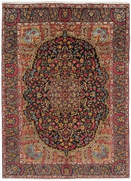 [1519725200288TUMMAVÄR] Kerman käsinsolmittu 200x288 cm