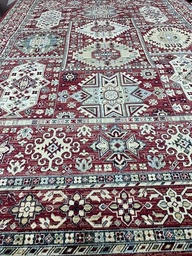 [9142801010160230PUNA] Savoy viskoosi Atztec punainen