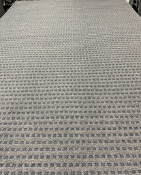 [910073004200290GREYGE] Sienna villamatto Ruudukko greyge