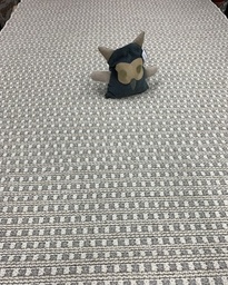 Sienna villamatto Ruudukko vaalea