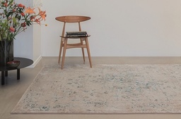 [41076500160230BETURK] Patina nukkamatto beige/turkoosi 160x230 cm