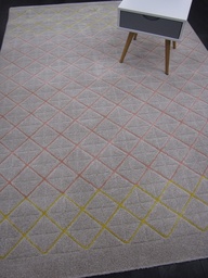 [46615AK200BPK] Bloom nukkamatto beige/pinkki/keltainen 160x230 cm