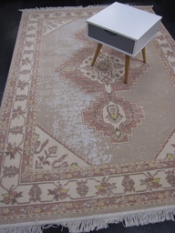 [21705250160230BEIGE] Fold sileät matot - kierrätysmateriaalit